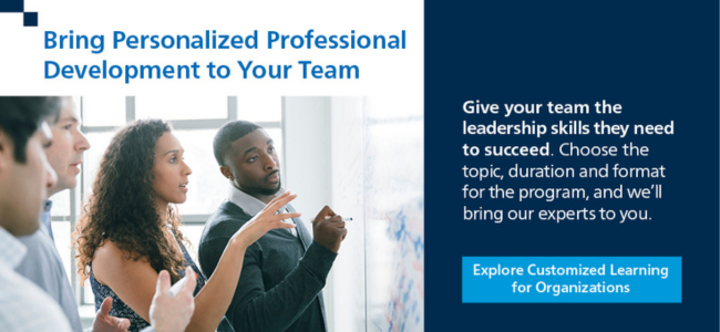 Give your team the leadership skills they need to succeed. Learn more