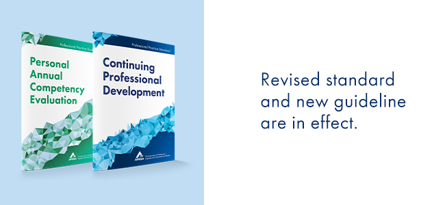 Revised Continuing Professional Development Standard Now in Effect