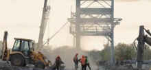 CTA construction workers