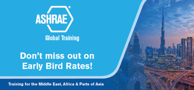 ASHRAE Global Training Early Bird Rates