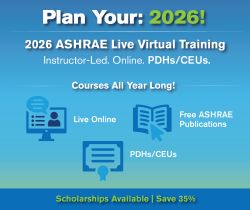 ASHRAE Live Virtual Training