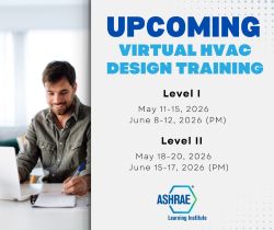 Virtual HVAC Design Training