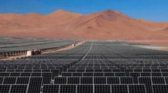 Cauchari Solar Project in Argentina. Image Credit: Casa Rosada