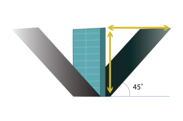 Radiative Cooling Tech for Vertical Solar Panels