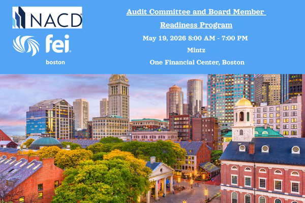 Audit Committee and Board Member Readiness Program