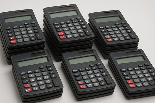 Guinness World Record for the Longest Line of Calculators