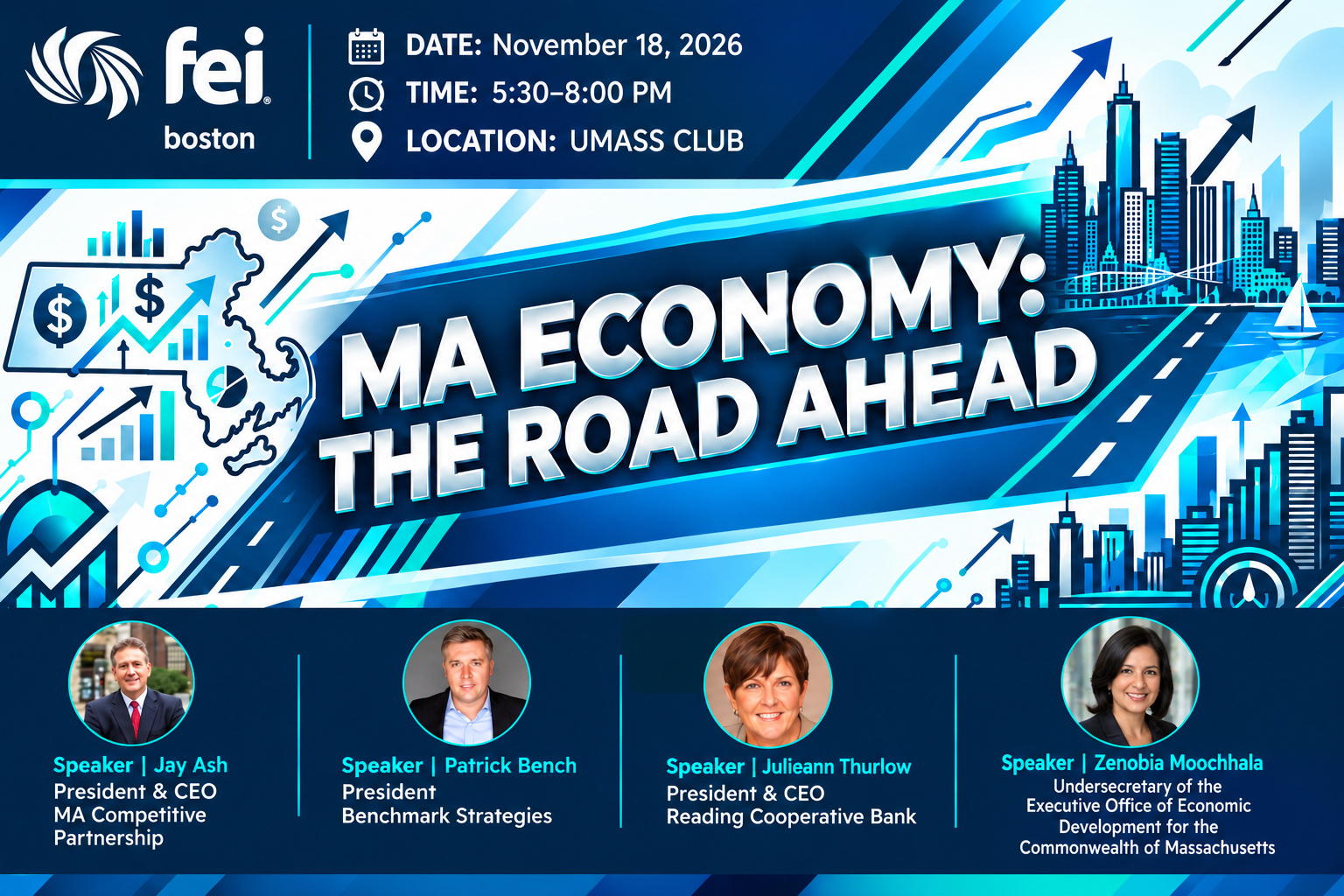 FEI Boston Massachusetts Economy the Road Ahead