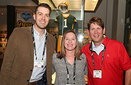 Networking during the event